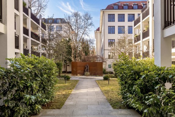 Stimmungsvoller Gemeinschaftsgarten