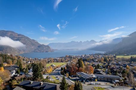 Exclusive penthouse apartment with spectacular panoramic views over St. Gilgen and Lake Wolfgang