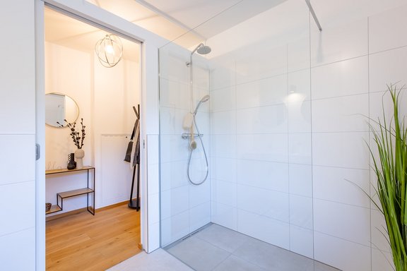 Relax in a modern bathroom