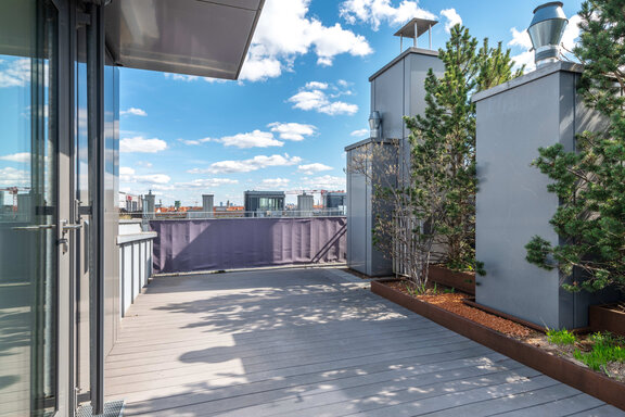 Rooftop mit Ausblick