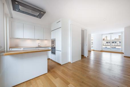 Exclusive top floor apartment with rooftop terrace and alpine view