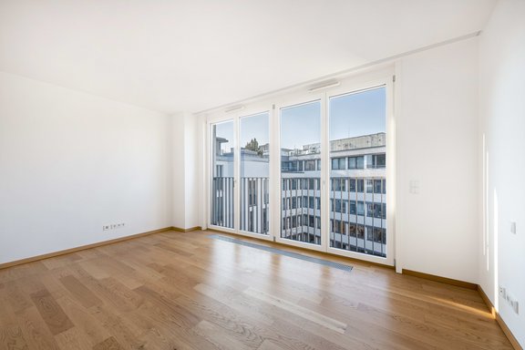 Schlafzimmer zum Innenhof