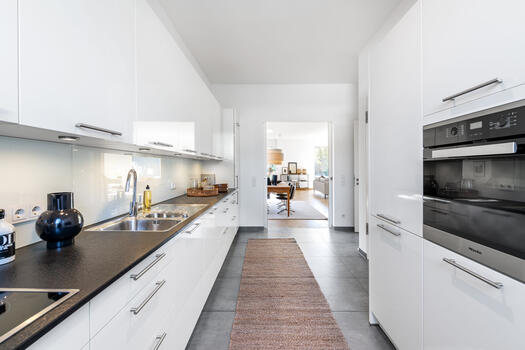 Modern fitted kitchen