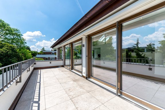 Perfekte Südausrichtung