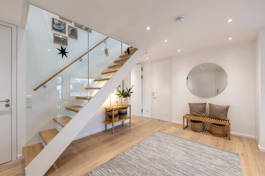 Spacious hallway