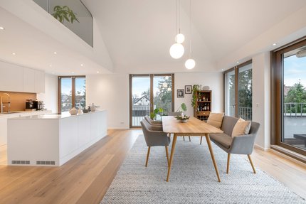 Offen gestaltete Küche