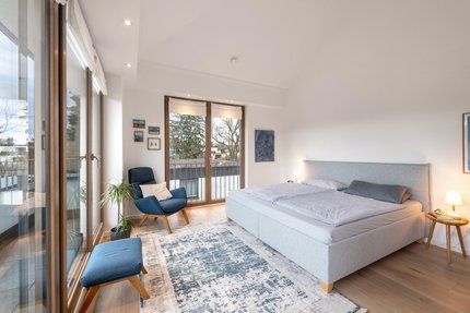 Schlafzimmer mit Ankleide