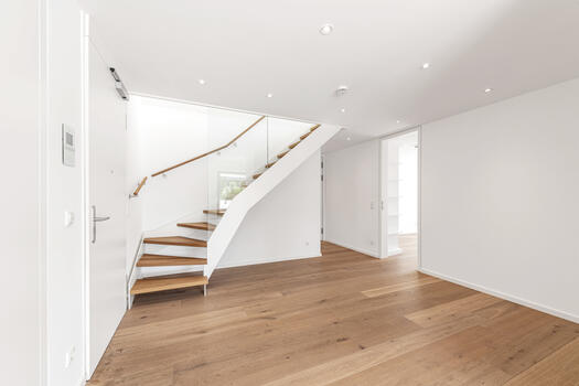 Stairs to the gallery