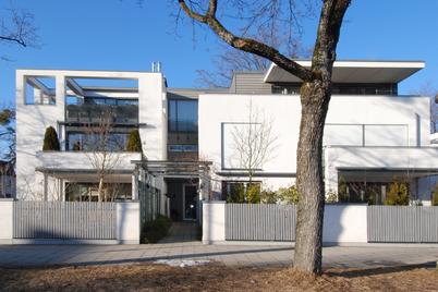 Exklusive Gartenwohnung mit offenem Kamin