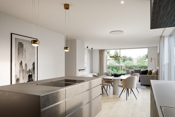 Großzügiger Küchenbereich