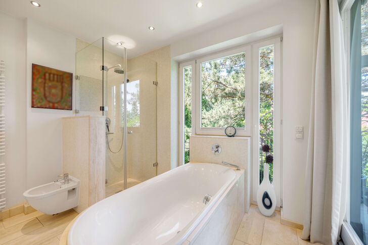 Freistehende Badewanne
