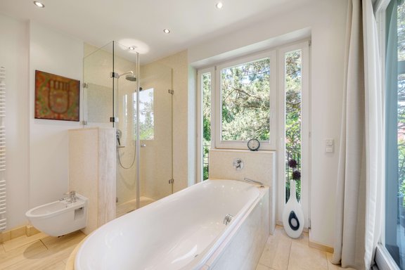 Freistehende Badewanne