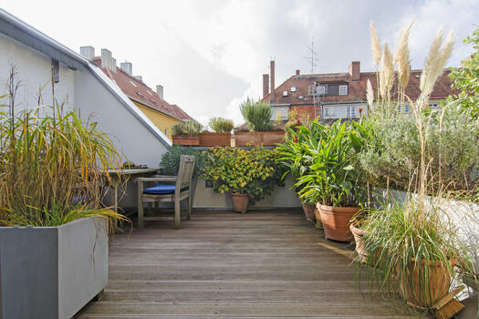 Roof terrace