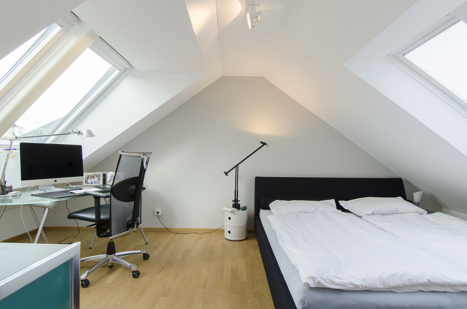 Arbeits-Gästezimmer im Dachspitz
