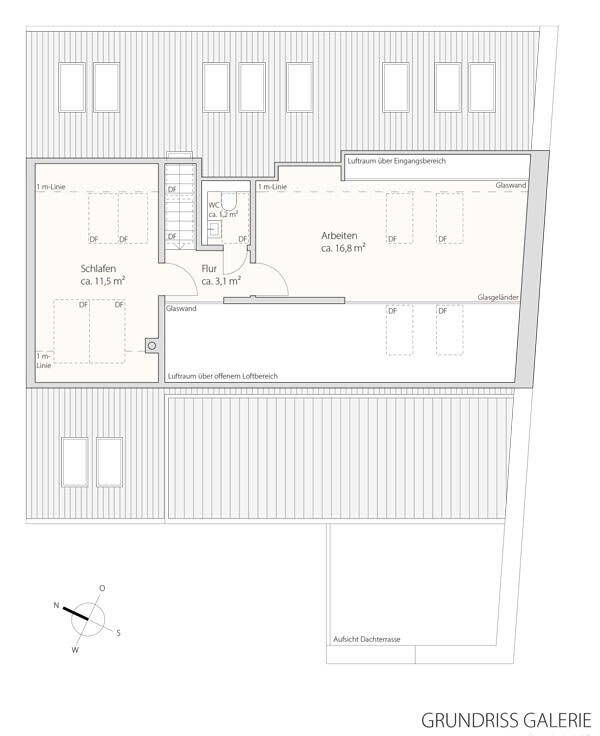 Grundriss Galerie