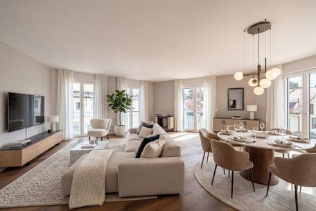 Exklusive, neuwertige 3-Zimmer-Wohnung mit hochwertiger Ausstattung und sonnigen Süd-Balkonen