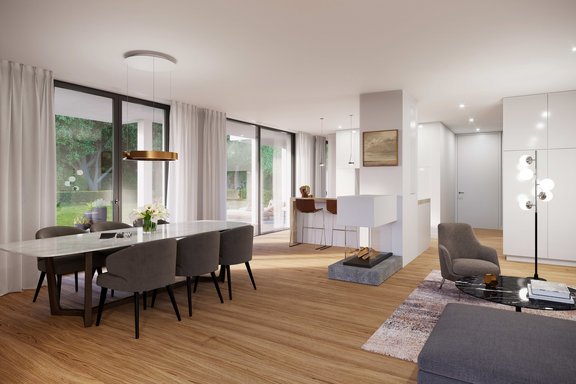 Living / dining area