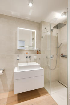 Children's/guest shower room
