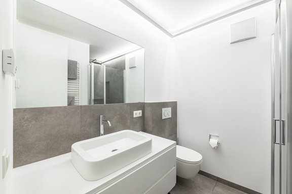 Zeitlos-elegantes Duschbad