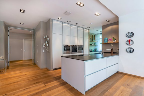 Küche mit viel Stauraum