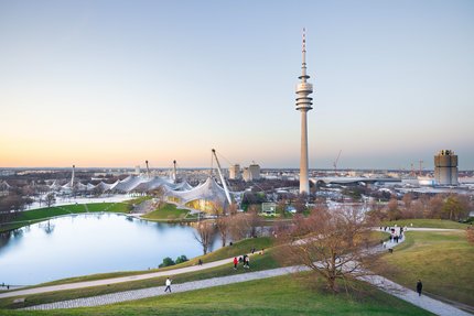 Nur wenige Gehminuten entfernt vom Olympiapark