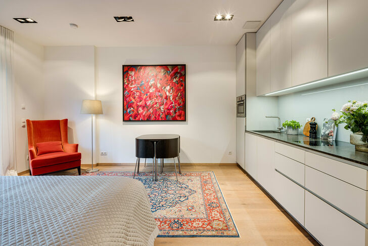 Apartment mit Küchenzeile