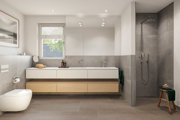 Geräumiges Masterbad