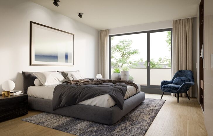Helles Schlafzimmer