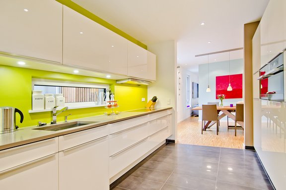 Modern fitted kitchen