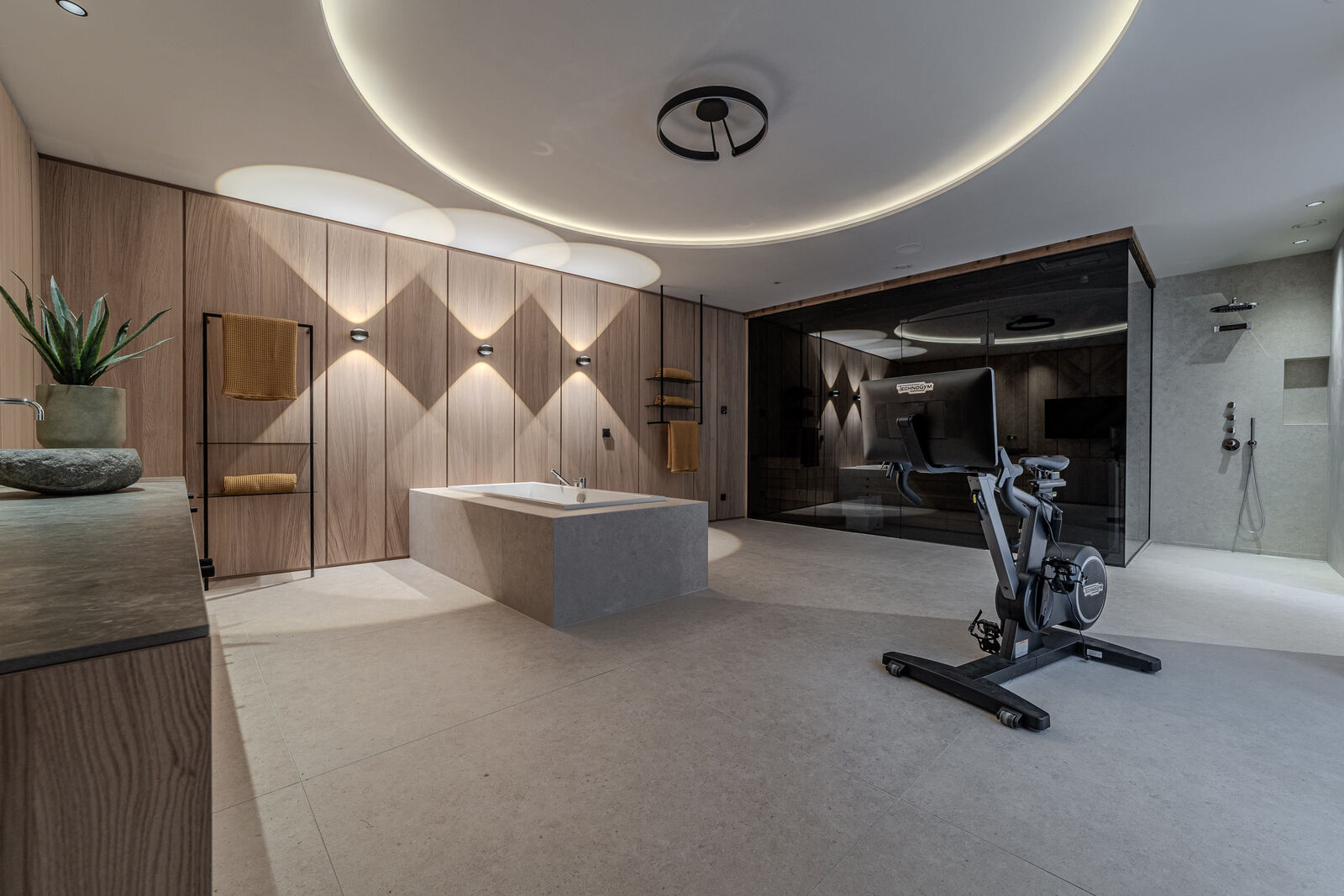 Privater Wellnessbereich