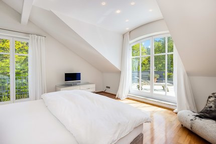 Materschlafen mit Dachterrasse