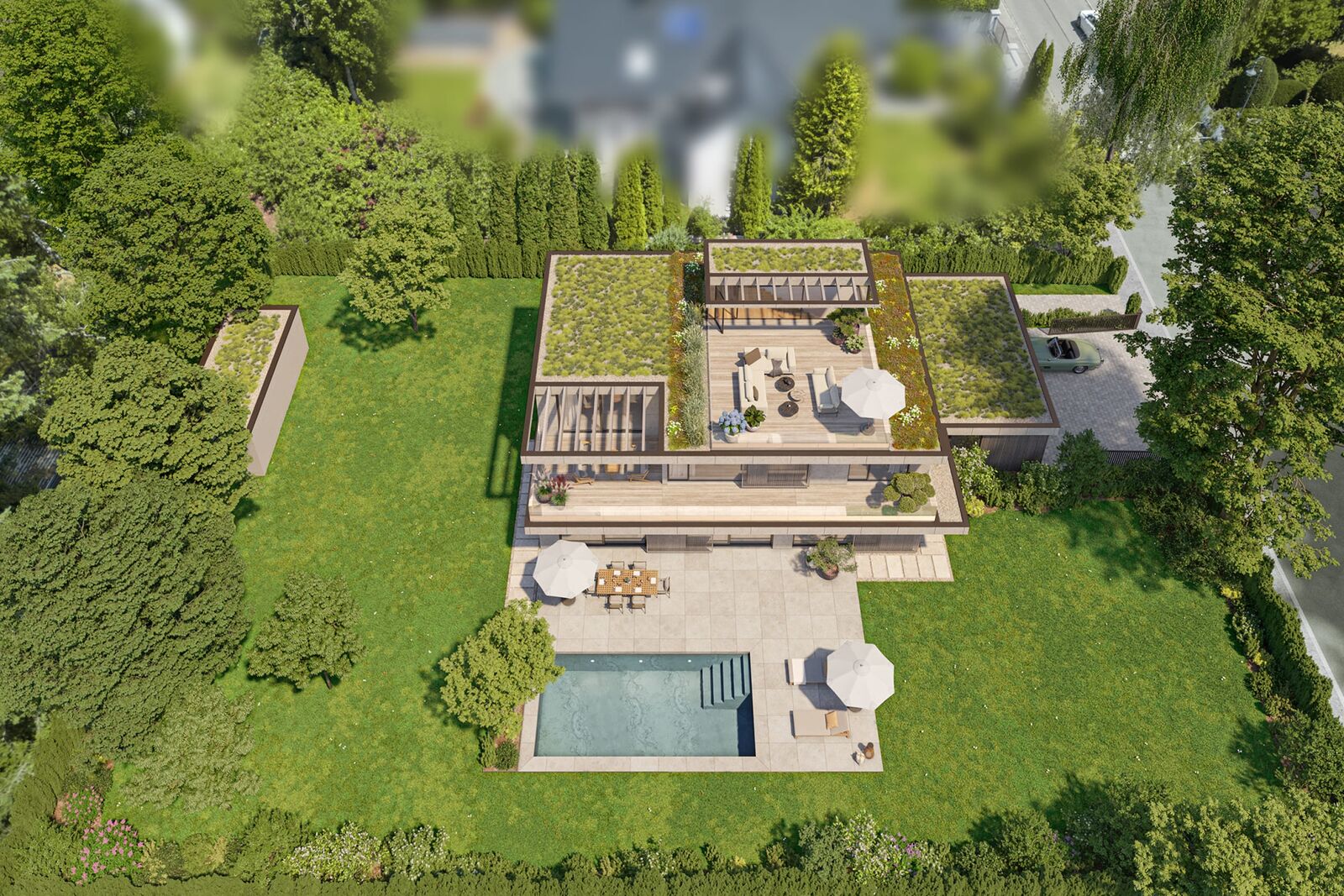 Möglicher Neubau, visualisiert