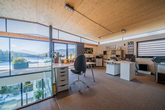 Working from Home with a View