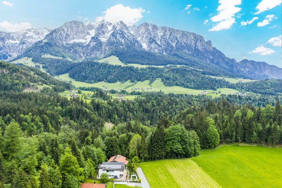 Living with a view of majestic mountain scenery