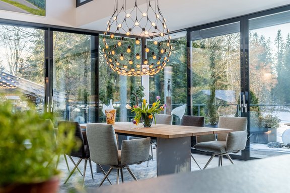 Dining area like an outdoor seating area