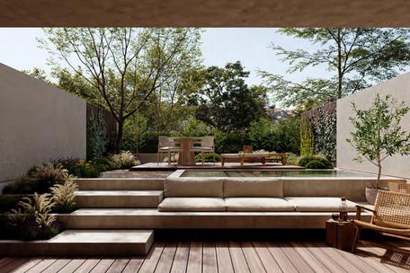 Exclusive duplex with private garden and pool – stylish living in the green surroundings of Porto