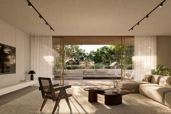 View of the terrace/ visualization