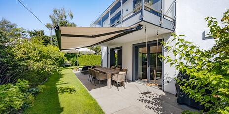 Exklusives Einfamilienhaus mit Garten in Südausrichtung