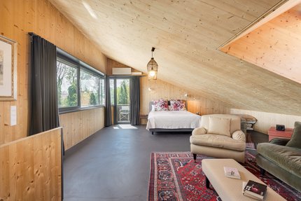 Master area in the attic