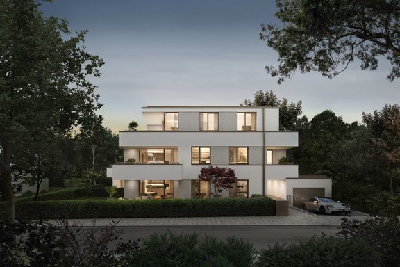 Neubauobjekt mit zeitloser Architektur