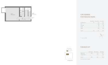 Grundriss Untergeschoss