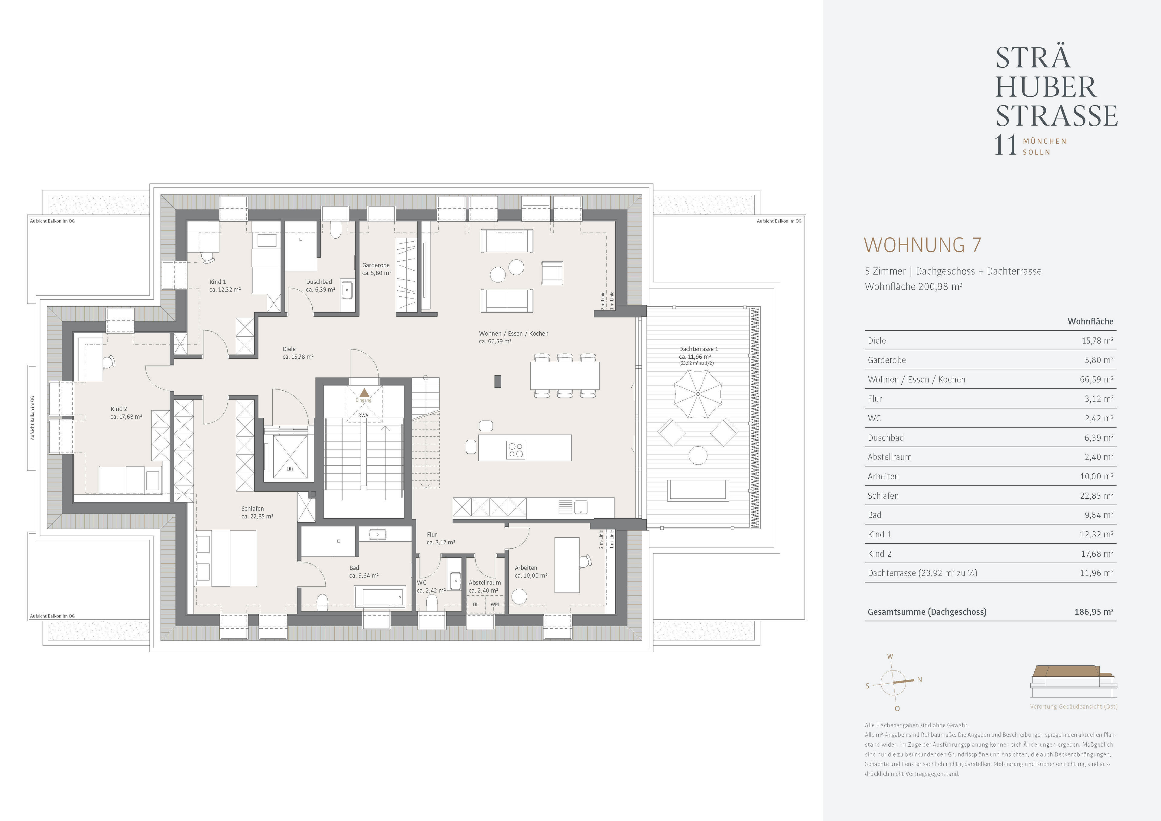 Grundriss Dachgeschoss