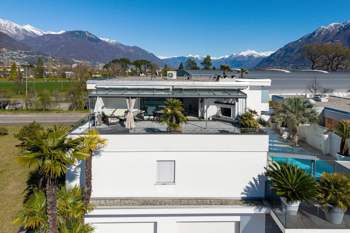 A modern living concept with exclusive outdoor living