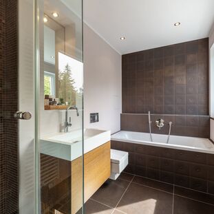 Elegantes Masterbad en suite