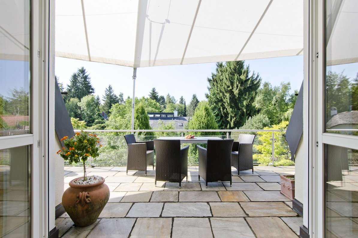 Herrliche Süd-Dachterrasse