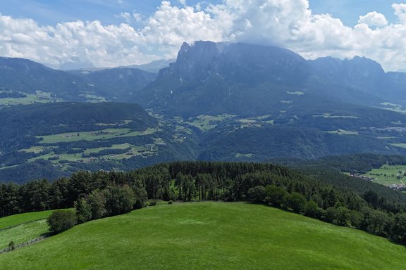 View of the Dolomites