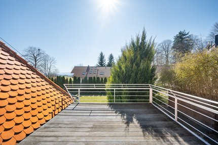 Dachterrasse mit Aussicht