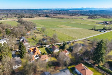Traumlage vor den Alpen
