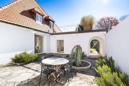 Gemütlicher uneinsehbarer Patio