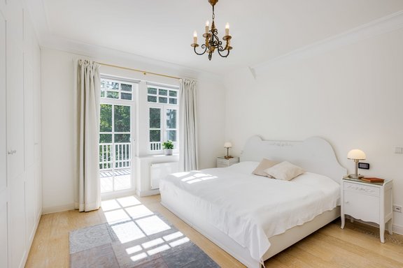 Luftiges Schlafzimmer